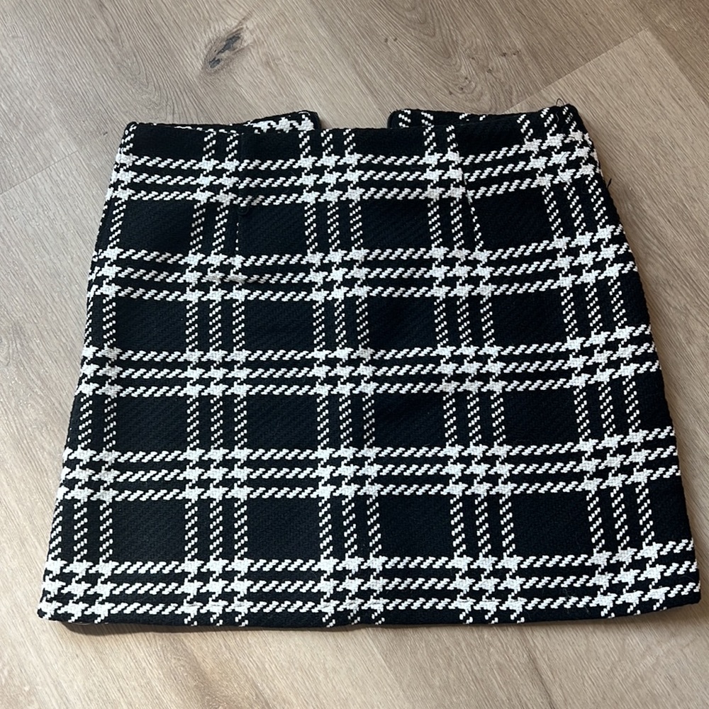 Pink Lily checkered skirt